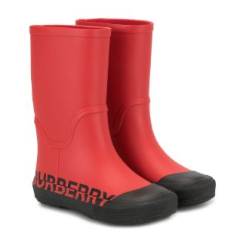 Burberry Kids Hurston Rubb Weatherboots